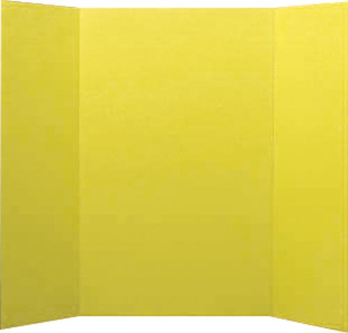 Project Display Boards - Yellow