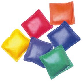 Vinyl Bean Bags - 3" (1 Doz.)(2 ea. Color)