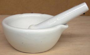 Mortar and Pestle - 60ml (70mm Diameter)