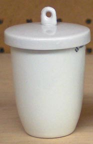 Crucible w- Lid - 50ml