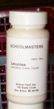 Levulose (fructose, fruit sugar), lab grade - 100g