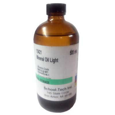 Mineral oil light (paraffin oil), lab grade - 500ML