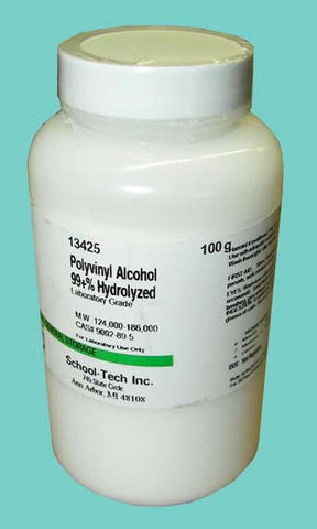 Polyvinyl Alcohol (for making slime), lab grade - 100g