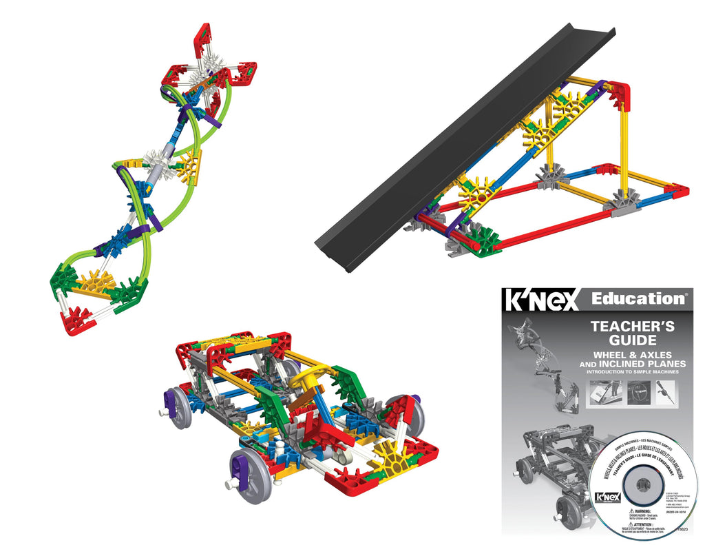 Simple Machines Kit: Wheels, Axles and Inclined Planes (Individual Set)