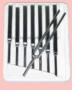 Tuning Fork Set (Steel) - Set of 8