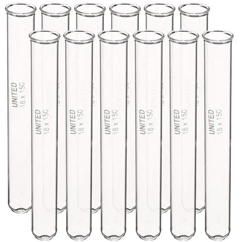 Borosilicate Glass Test Tubes - 18 x 150 (Dozen)