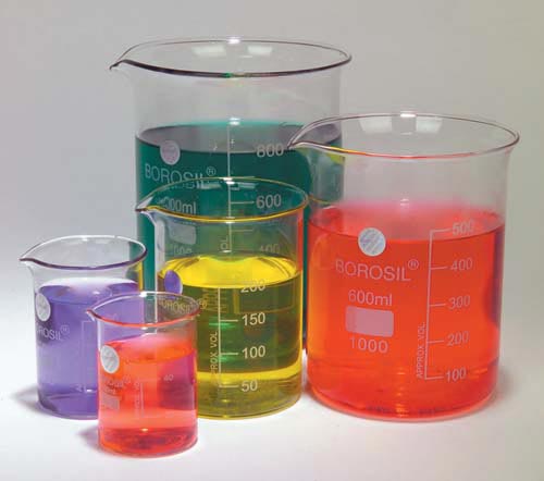 Glass Beaker Set (Set of 5)