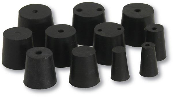 Pound of Assorted Solid Stoppers (Size: 1 to 6)