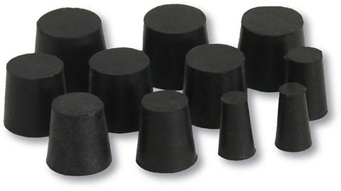 Pound of Assorted Solid Stoppers (Size: 00 to 7)