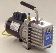 Vacuum Pump w- 30" Hg. Gauge