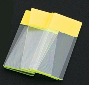 Color Coded Microscope Slides - Yellow