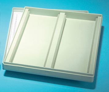 Slide Storage Box - Plastic (Holds 100 Slides)