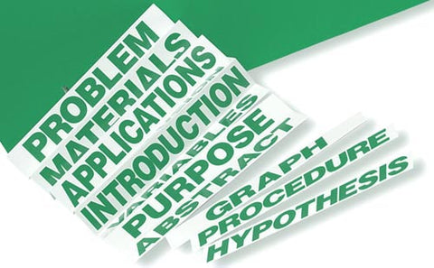 Science Titles - Green