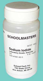 Sodium iodide, lab grade, granular - 100g