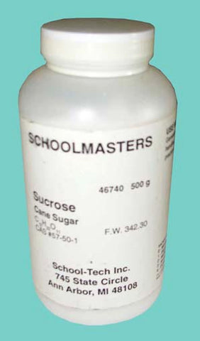 Sucrose, lab grade, crystal - 500g