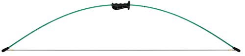 51" Fiberglass Recurve Bow (10 lb.-20 lb. Draw Weight)