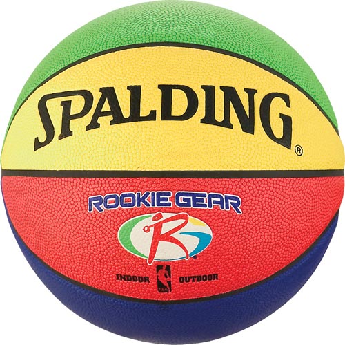 Spalding Rookie Gear Composite Basketball - Junior (Multi-Color)