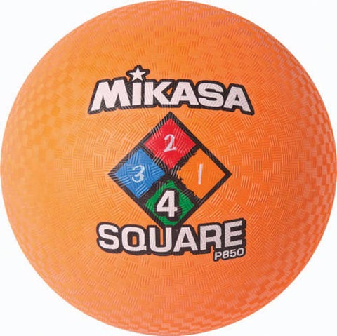 Mikasa Four-Square Playground Ball - 8.5" (Orange)