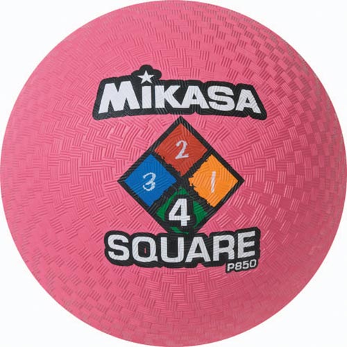 Mikasa Four-Square Playground Ball - 8.5" (Pink)