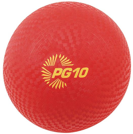 Champion Sports PG10 Playground Ball - 10" (Red)