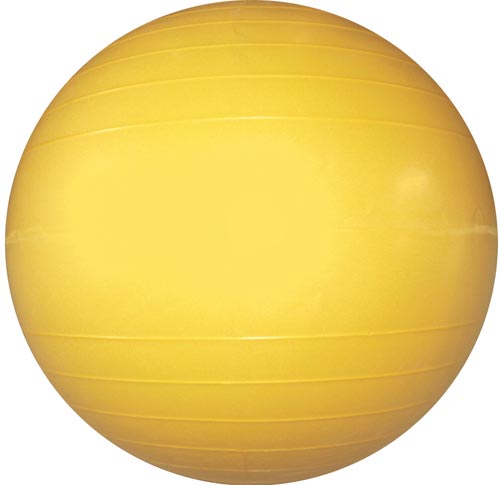 Therapy-Exercise Ball - 45cm-18" Dia. (Yellow)