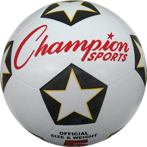 Champion Sports Rubber Soccer Ball - Size 5