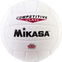 Mikasa VSL215 Synthetic Leather Volleyball - White