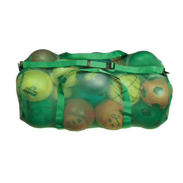 36" x 15" Zippered Mesh Bag - Green