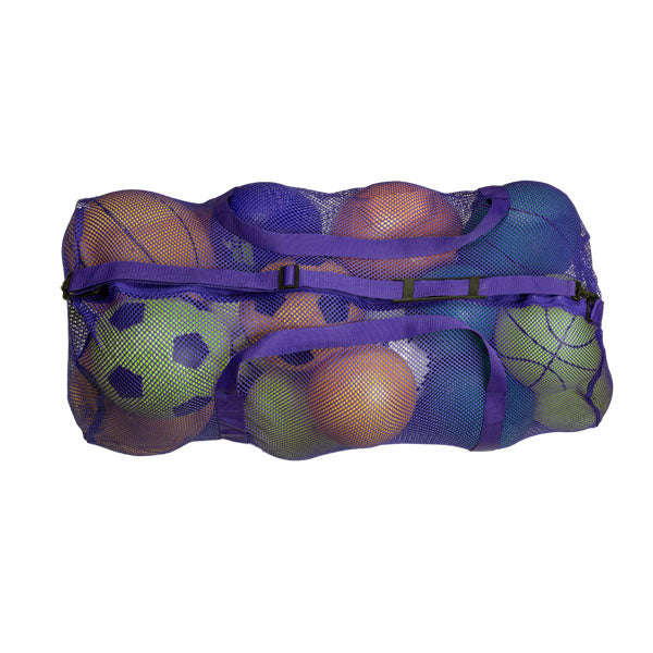 36" x 15" Zippered Mesh Bag - Purple