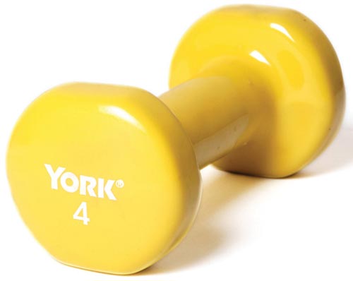 Pair of Vinyl-Coated Dumbbells - 4 lbs