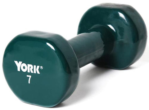 Pair of Vinyl-Coated Dumbbells - 7 lbs