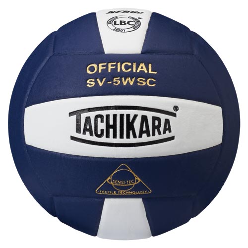 Tachikara SV-5WSC Volleyball - Nvy-Wht