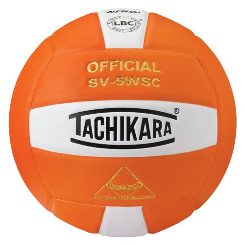 Tachikara SV-5WSC Volleyball - Orange-White