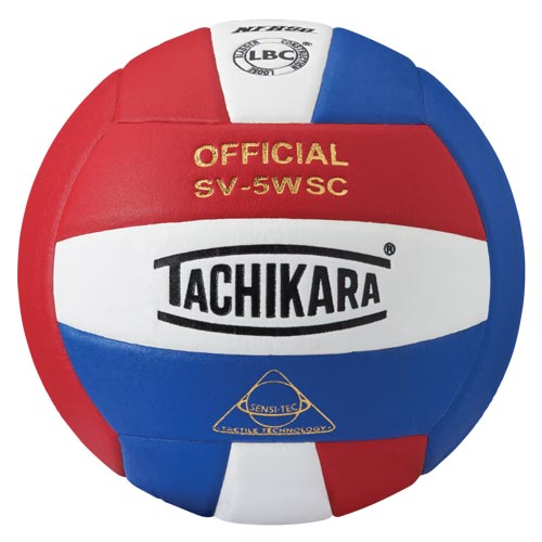 Tachikara SV-5WSC Volleyball - Scr-Wht-Roy