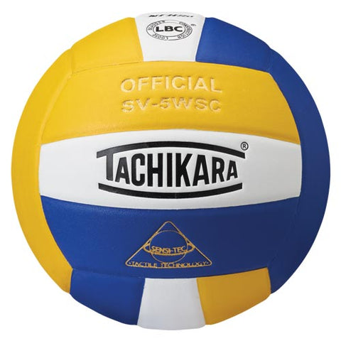 Tachikara SV-5WSC Volleyball - Roy-Wht-Gld