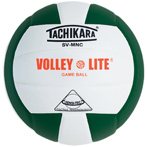 Tachikara SVMNC Volley-Lite® Composite Volleyball - DrkGn-Wht