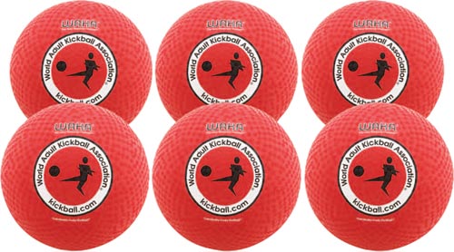 Mikasa P1000K W.A.K.A. Kickballs - 10" (Set of 6)