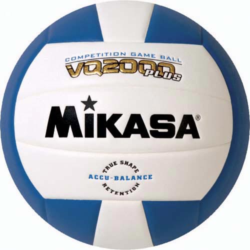 Mikasa VQ2000 Micro Cell Composite Volleyball - Royal-White