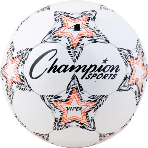 Champion Sports Viper Soccer Ball - Size 4