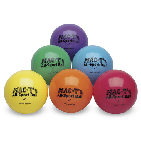 MAC-T All Sport Balls - 4" (Set of 6)