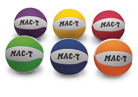 MAC-T Soft Tek Basketballs - Official (Set of 6)