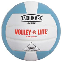 Tachikara SVMNC Volley-Lite® Training Volleyball - Powder Blue-White