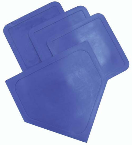 Poly Baseball Bases - Blue