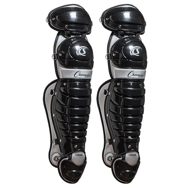 Pro Double Knee Leg Guards w- Wings - Ages 12-16