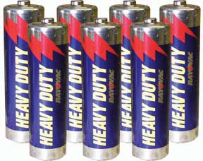 AA Heavy-Duty Batteries - 8 Pack