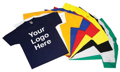 Color T-Shirt with Screen Printing