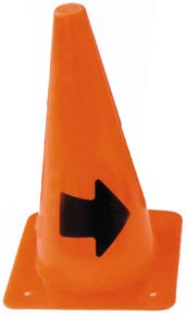 Arrow Cone - 12" (Right Arrow)