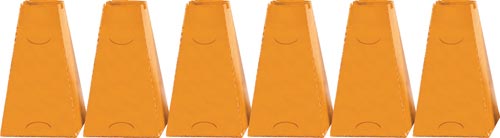 Pyramid Cones - 16" (Orange)(Set of 6)