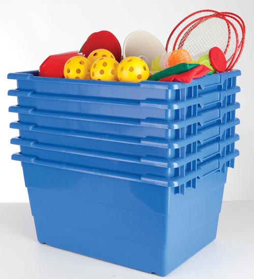 Premium Heavy-Duty Large Capacity Storage Tubs (Set of 6)