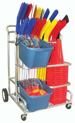 EZ-Roll Hockey Equipment Cart